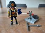 Playmobil Brandweerman met brandkraan - 4795 COMPLEET, Ophalen of Verzenden, Zo goed als nieuw, Complete set
