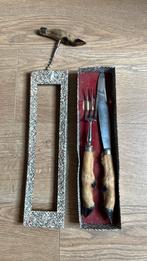 Hertenpoot sla bestek taxidermie, Antiek en Kunst, Ophalen of Verzenden