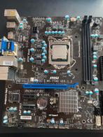 Msi H61MA E35(b3) 1151, i5 3470, Computers en Software, Moederborden, Ophalen of Verzenden, Zo goed als nieuw, DDR4