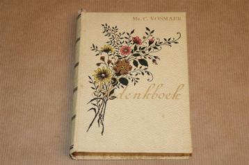 Gedenkboek — C. Vosmaer — 1891 — Met goud op snee beschikbaar voor biedingen