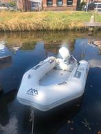 Rubberboot met 9.9 Johnson, Watersport en Boten, Ophalen, Gebruikt, Motor en Techniek, Motorboot