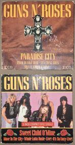 2x Guns N' Roses 3" Mini Singletjes • Paradise City , Sweet, 2 t/m 5 singles, Verzenden, Rock en Metal