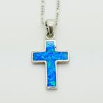 Collier met hanger opaal, Gebruikt, Nvt, Met edelsteen, Nvt