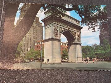 Ansichtkaart - Washington Square New York (Jaren 70) beschikbaar voor biedingen