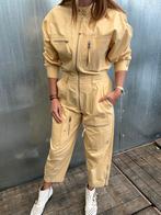 Jumpsuit isabel marant €590 karly nieuw suit pak, Ophalen of Verzenden, Zo goed als nieuw, Maat 38/40 (M), Beige