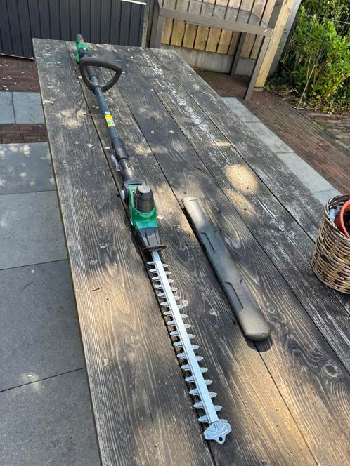 FERREX Telescopische Accu-Heggenschaar, Tuin en Terras, Heggenscharen, Zo goed als nieuw, Accu, Ophalen