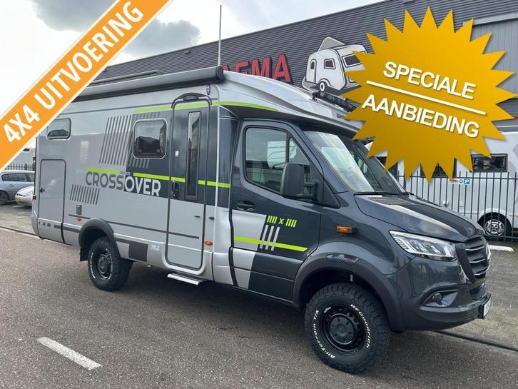 Hymer ML-T 570 CrossOver, 4x4, Solar, Caravans en Kamperen, Campers, Bedrijf, tot en met 3, Hymer, Diesel, Automaat, L-zit, Cassettetoilet