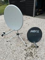Schotel antenne 60 en 85 cm met digitale satelietfinder, Ophalen of Verzenden, Zo goed als nieuw