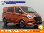 Ford Transit Custom 2.0TDCI 185PK Automaat Dubbele Cabine Sp, Auto's, Bestelauto's, Automaat, Gebruikt, Zwart, Overige kleuren