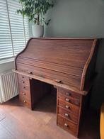 Antiek secretair / rolluik bureau, Ophalen, Gebruikt, 70 tot 120 cm