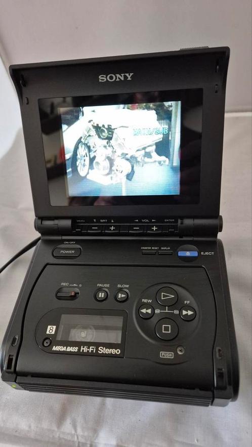 Sony GV-S50E Video Walkman met originele adapter en accu, Audio, Tv en Foto, Videospelers, Gebruikt, Overige typen, Ophalen of Verzenden