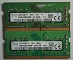 16GB DDR4 2x8GB PC4-19200 2400MHz Hynix Sodimm 1706 1714, Computers en Software, RAM geheugen, Gebruikt, Verzenden, DDR4, 2400MHz