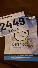 Berenloop startbewijs - halve marathon, Ophalen of Verzenden, Zo goed als nieuw, Overige typen, Overige merken