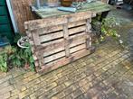 houten pallet, Doe-het-zelf en Verbouw, Hout en Planken, Ophalen, Gebruikt, 50 mm of meer, Minder dan 200 cm