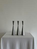 Set van 3 Erika Pekkari kandelaars, vintage ikea, Ophalen, Zo goed als nieuw, Overige materialen, Minder dan 25 cm