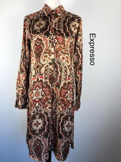 Expresso Jurk  (mt: 36) 10,4/7045, Kleding | Dames, Jurken, Zo goed als nieuw, Maat 36 (S), Rood, Ophalen of Verzenden
