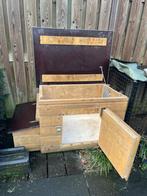 Kippenhok, dubbelwandig degelijk kippenverblijf, Ophalen, Zo goed als nieuw, Kippenhok of Kippenren