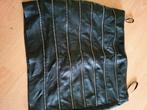 Lederlook Rok Maat S, Zwart, Ophalen of Verzenden, Zo goed als nieuw, Maat 36 (S)