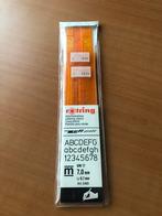 Rotring schrijfsjablonen, Ophalen of Verzenden, Gebruikt, Overige typen