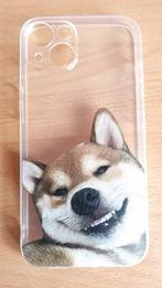 Transparant hoesje voor de iPhone 13 - Lachende hond - Nieuw, Ophalen of Verzenden, Nieuw, IPhone 13, Hoesje of Tasje