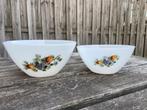 2x arcopal fruit de france nestschalen appel peer druif., Huis en Inrichting, Keuken | Servies, Gebruikt, Ophalen of Verzenden