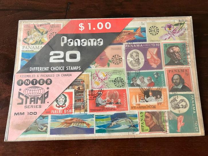Oude Postzegels Verzameling - Panama & Meer, Postzegels en Munten, Postzegels | Volle albums en Verzamelingen, Buitenland, Ophalen