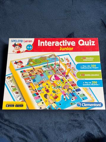 Interactieve Quiz Junior - Clementoni beschikbaar voor biedingen