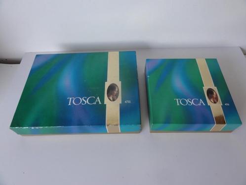 2 VINTAGE geschenkdozen 4711 Tosca eau de cologne en zeep, Verzamelen, Parfumverzamelingen, Nieuw, Parfumfles, Gevuld, Verzenden