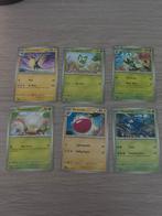 6 pokemonkaarten PAL, Ophalen of Verzenden, Zo goed als nieuw, Meerdere kaarten