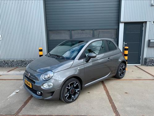 Fiat 500S 1.2 2018 Grijs Sport Edition Sportstoelen Clima, Auto's, Fiat, Particulier, ABS, Airbags, Airconditioning, Apple Carplay