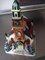 Dickensville kerkje met verlichting origineel, Diversen, Kerst, Ophalen, Zo goed als nieuw