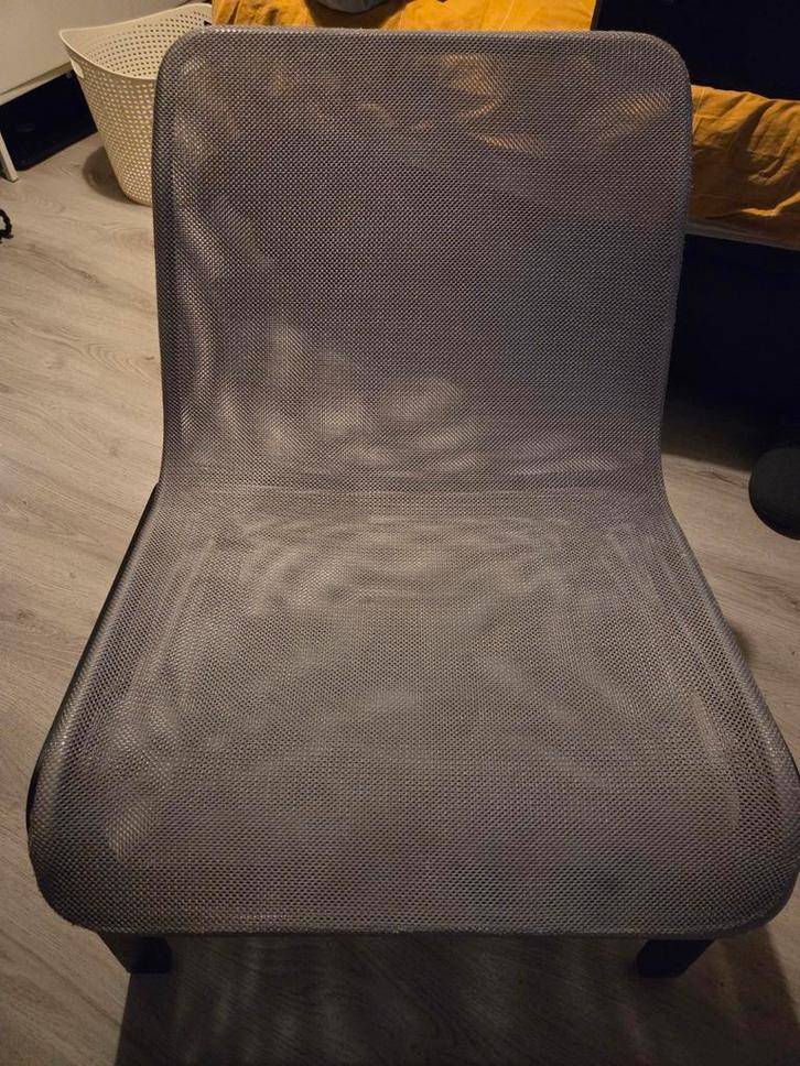 Ikea Nolmyra Stoel - Ideaal voor studenten!, Huis en Inrichting, Stoelen, Gebruikt, Eén, Hout, Grijs, Ophalen