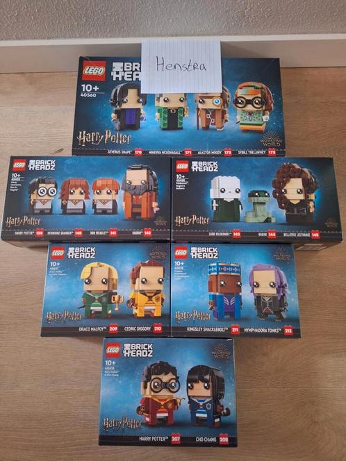 Lego Brickheadz Harry Potter 6 sets, Kinderen en Baby's, Speelgoed | Duplo en Lego, Nieuw, Ophalen of Verzenden