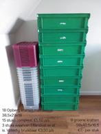 Opberg bakken, boxen, wijn, glas kratten, Ophalen, Gebruikt, 60 cm of meer, Minder dan 50 cm