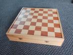 Dam/schaak/backgammon speldoos, Hobby en Vrije tijd, Gezelschapsspellen | Bordspellen, Ophalen, Gebruikt
