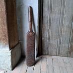 Stoere oude brocante houten plank met steel 64x10cm *Etage3*, Gebruikt, ., Ophalen of Verzenden, .