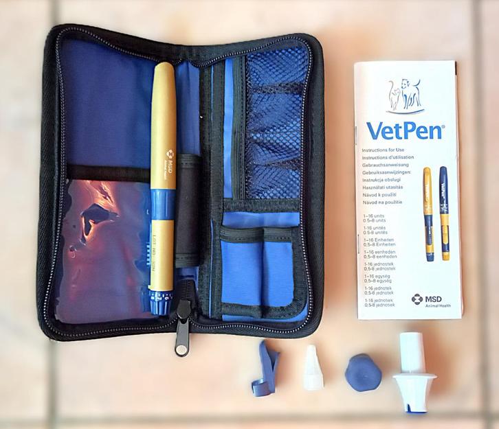 VetPen - automatische insulinepen - hond of kat - 0,5-8 IU, Dieren en Toebehoren, Honden-accessoires, Ophalen of Verzenden