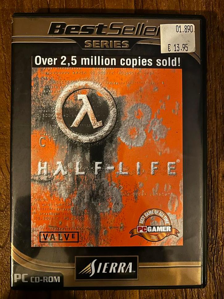 Half-Life PC Game - Klassieker!, Spelcomputers en Games, Games | Pc, Gebruikt, Shooter, 1 speler, Vanaf 16 jaar, Eén computer