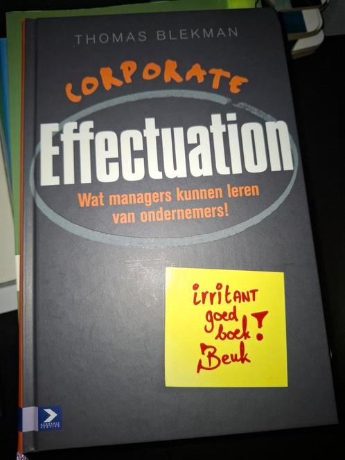 Thomas Blekman - Corporate Effectuation, Boeken, Wetenschap, Zo goed als nieuw, Ophalen of Verzenden