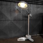 Scialytique BBT operatielamp | Franse vintage lamp op wielen, Gebruikt, 200 cm of meer, Ophalen of Verzenden, Glas