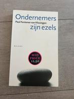 P. Fentener van Vlissingen - Ondernemers zijn ezels, Gelezen, Ophalen of Verzenden, P. Fentener van Vlissingen, Management