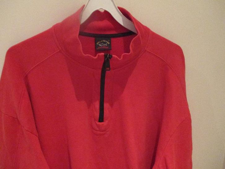 mj/Paul & Shark/trui/sweater/maat 5XL, Kleding | Heren, Grote Maten, Zo goed als nieuw, Trui of Vest, Rood, Verzenden