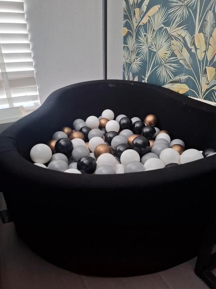 KiddyMoon Schuim Ballenbak Voor Kinderen Met Ballen Ø 7 Cm G, Kinderen en Baby's, Speelgoed | Overig, Gebruikt, Jongen of Meisje