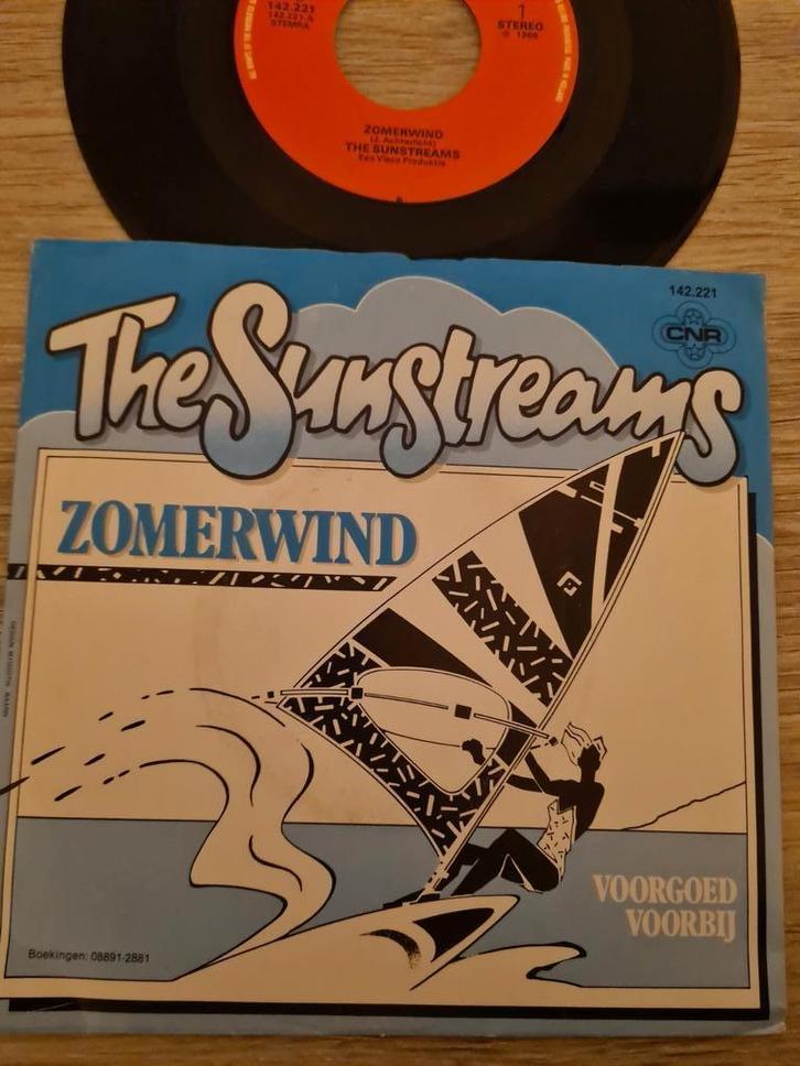 The Sunstreams/ zomerwind, Cd's en Dvd's, Vinyl | Nederlandstalig, Gebruikt, Levenslied of Smartlap, Overige formaten, Ophalen of Verzenden