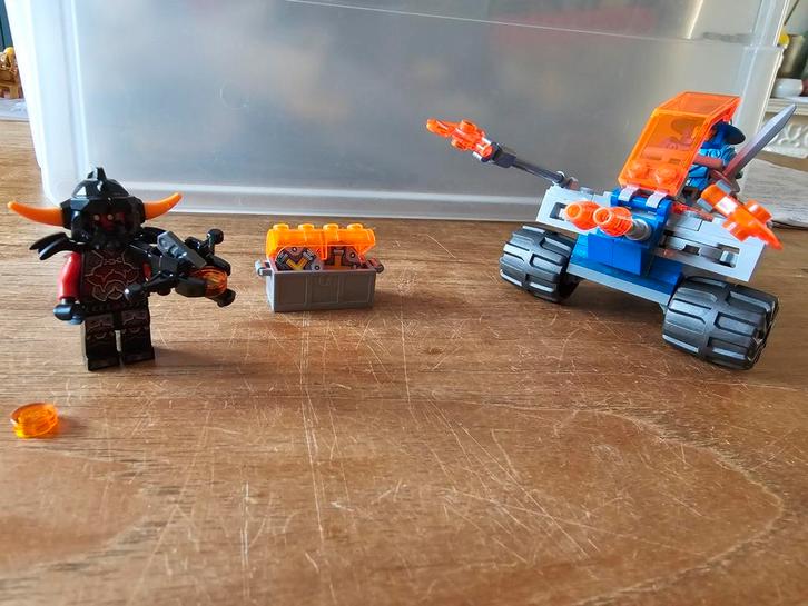 Lego Nexo Knights 70310 - Clay's Blaster Blade, Kinderen en Baby's, Speelgoed | Duplo en Lego, Zo goed als nieuw, Lego, Complete set