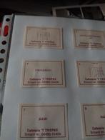 Reclame  banden 90 stuks  2 series, Ophalen of Verzenden, Gebruikt, Sigarenbandjes