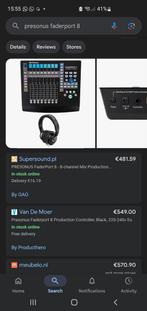 PreSonus Faderport 8, Daw controller., Muziek en Instrumenten, Ophalen of Verzenden, Gebruikt, 5 tot 10 kanalen