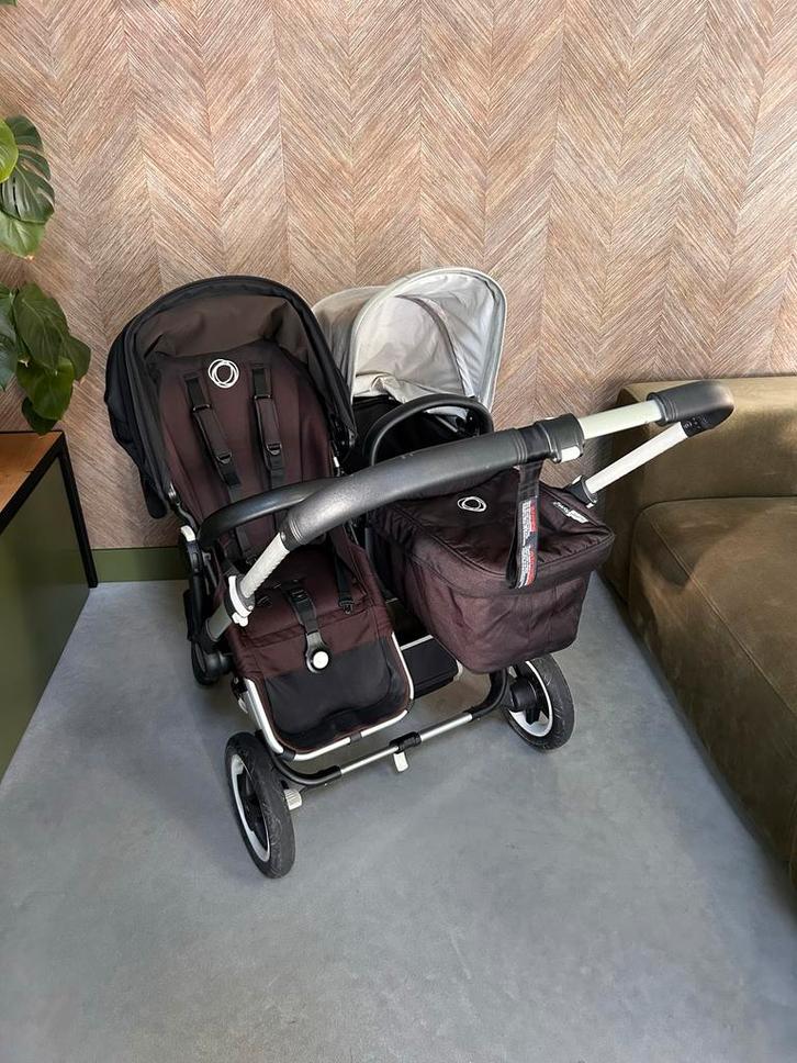 Bugaboo Donkey Duo 2 -, Kinderen en Baby's, Kinderwagens en Combinaties, Gebruikt, Kinderwagen, Bugaboo, Duowagen, Ophalen