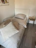 IKEA Brimes 1 persoonsbed met lades, Huis en Inrichting, Slaapkamer | Bedden, Ophalen, 90 cm, Eenpersoons, Wit