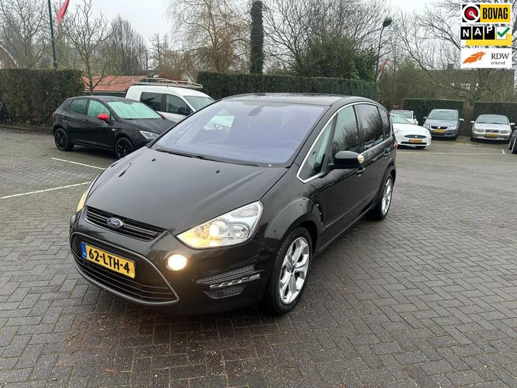 Ford S-Max 2.0 EcoBoost Titanium 7p automaat . leer , naviga, Auto's, Ford, Bedrijf, Te koop, S-Max, ABS, Airconditioning, Centrale vergrendeling